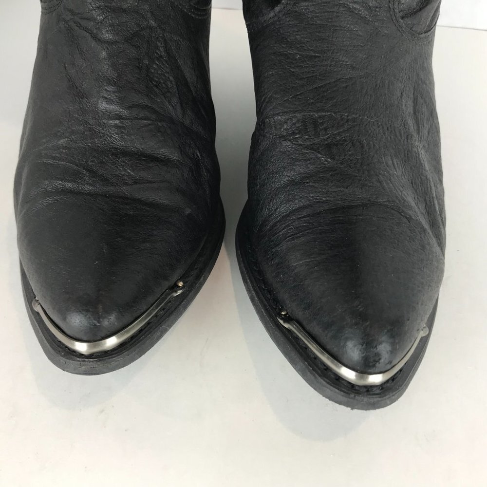Dingo black leather boots, US 7.5 - Picture 3 of 10